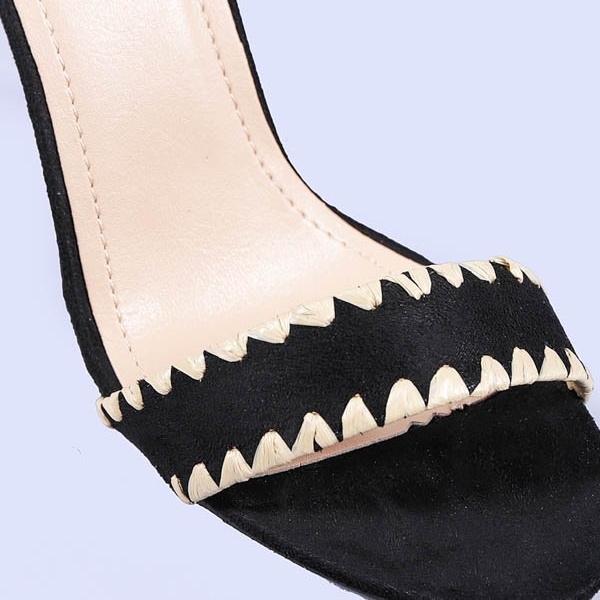 Sandale dama Usaghi negre, 5 - Kalapod.net